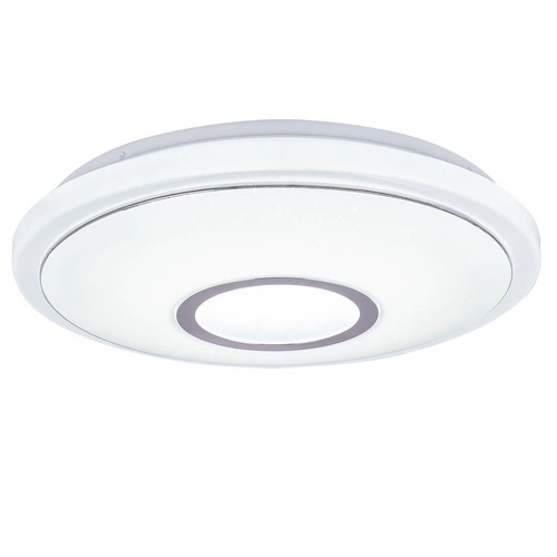 LED Decken Leuchte Sternen Effekt Ess Zimmer Lampe CCT Chrom Ring Strahler LED Decken Leuchte Sternen Effekt Ess Zimmer Lampe CCT Chrom Ring Strahler