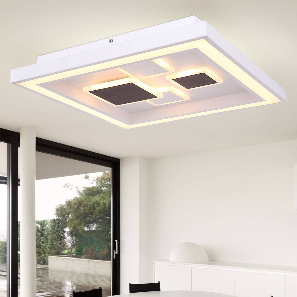 LED Decken Lampe Leuchte Fernbedienung Dimmbar Memory Funktion Farben Fixierbar