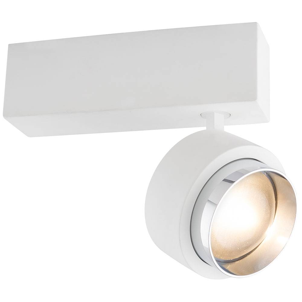 LED Design Decken Leuchte Spot verstellbar Wohn Ess Zimmer Gips Strahler Lampe weiß