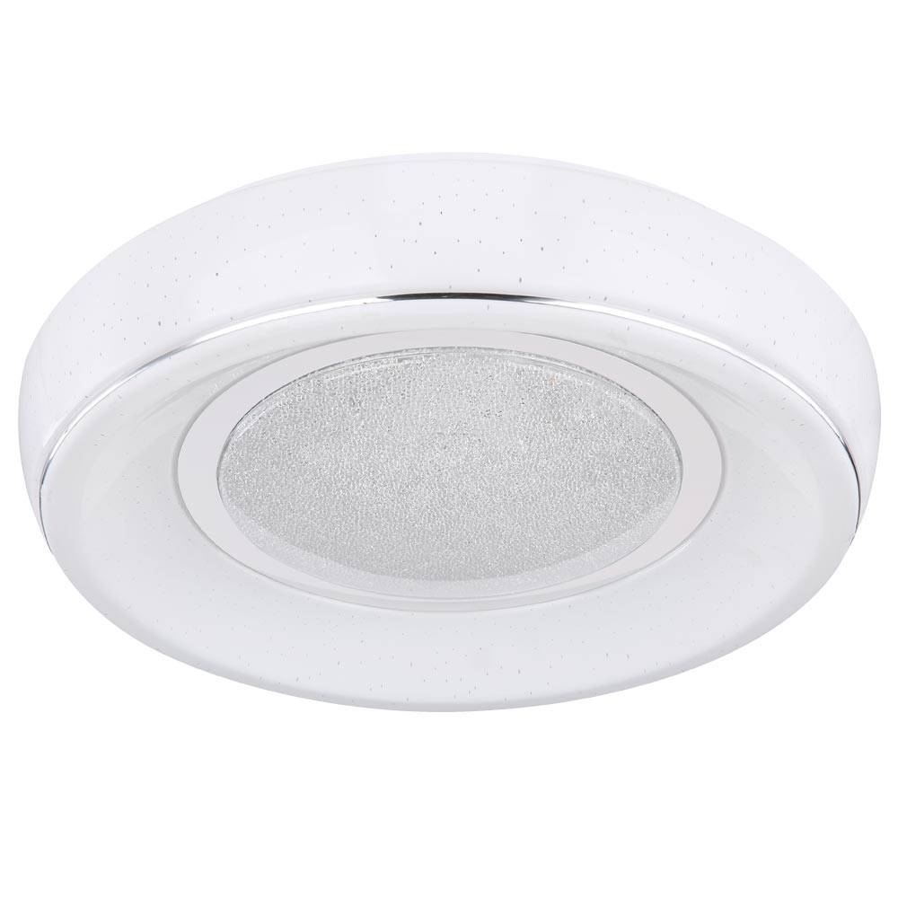 LED Kristall Decken Leuchte Sternen-Effekt Fernbedienung Wohn Zimmer Tageslicht Lampe dimmbar