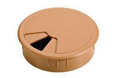 Kabeldurchlass, ø 60 mm , Buche Optik