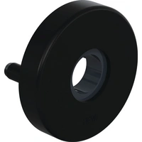 Drückerrosette 305.21PBR D.21mm,Ed.matt,tiefschwz,KN+LN,TS38,1 Drückerrosette 305.21PBR D.21mm,Ed.matt,tiefschwz,KN+LN,TS38,1