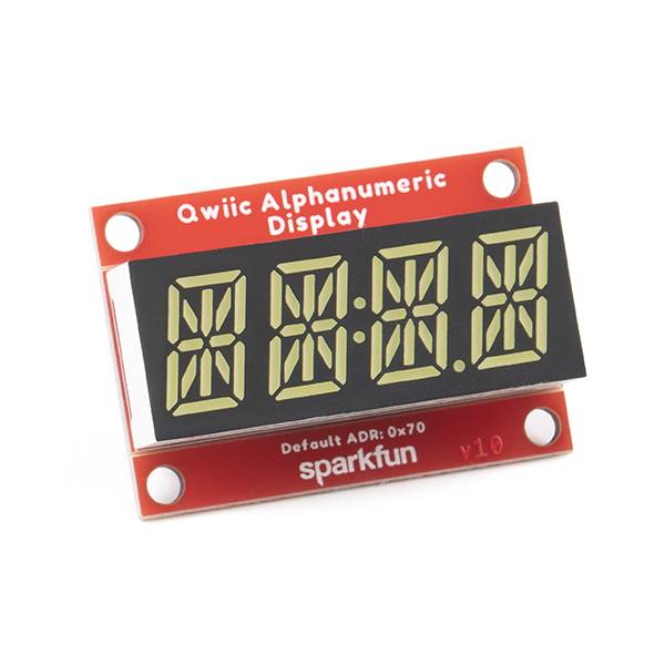 SparkFun Qwiic Alphanumeric Display White I2C