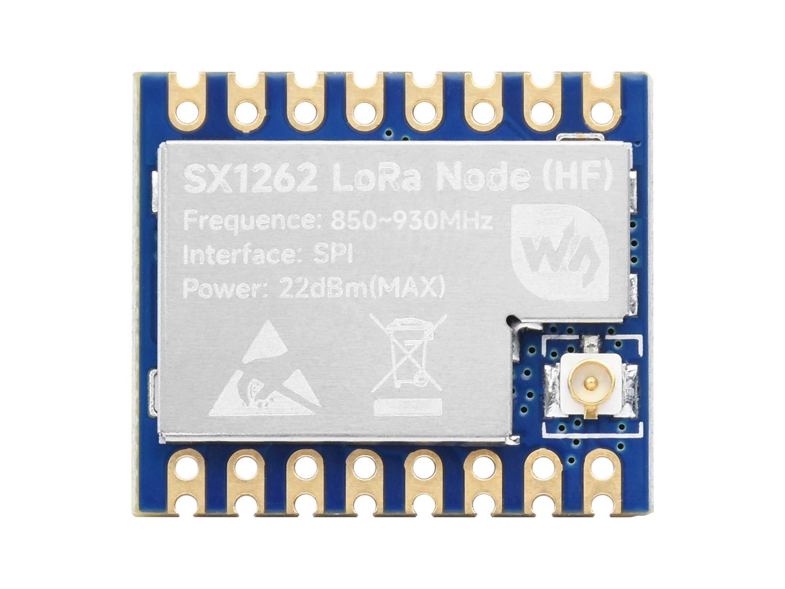 WaveShare Core1262-HF LoRa Module SX1262 Anti-Interference EU868 Band
