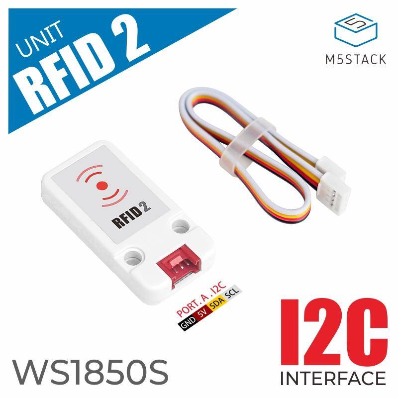 M5Stack RFID Unit 2 (WS1850S) Radio Frequency Identification Unit 13.56MHz