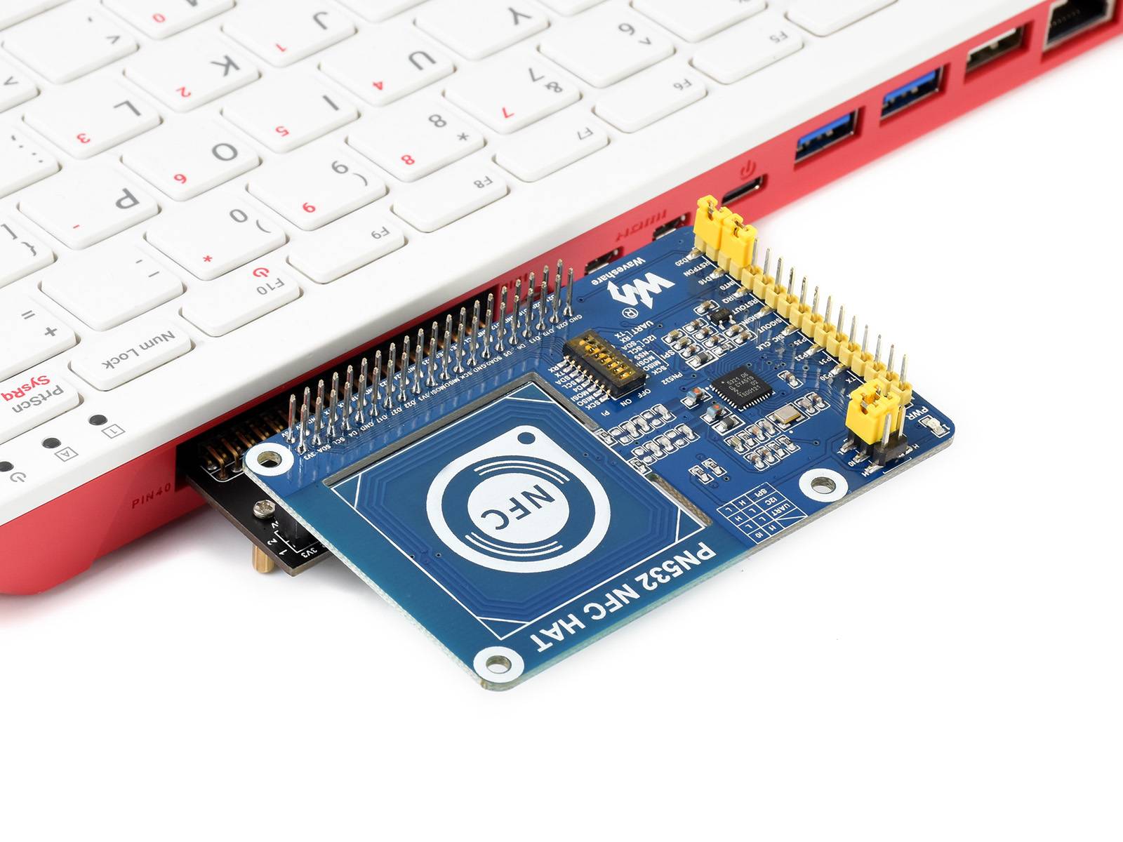 WaveShare Raspberry Pi 400 GPIO Header Adapter Header Expansion
