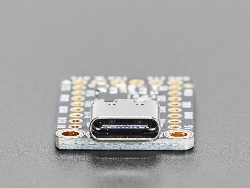Adafruit CP2102N Friend USB-C to Serial Converter Datarate 3Mbps USB-C