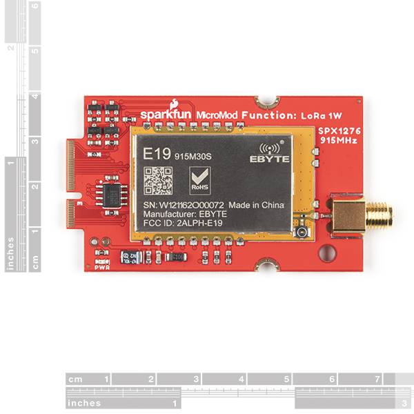 SparkFun MicroMod LoRa Function Board LoRaWAN 915M30S