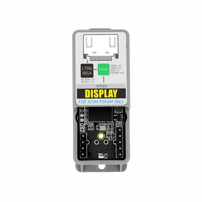 M5Stack M5Stack Atom PSRAM LCD Display Driver Kit FPGA Simulating SPI TFT LCD