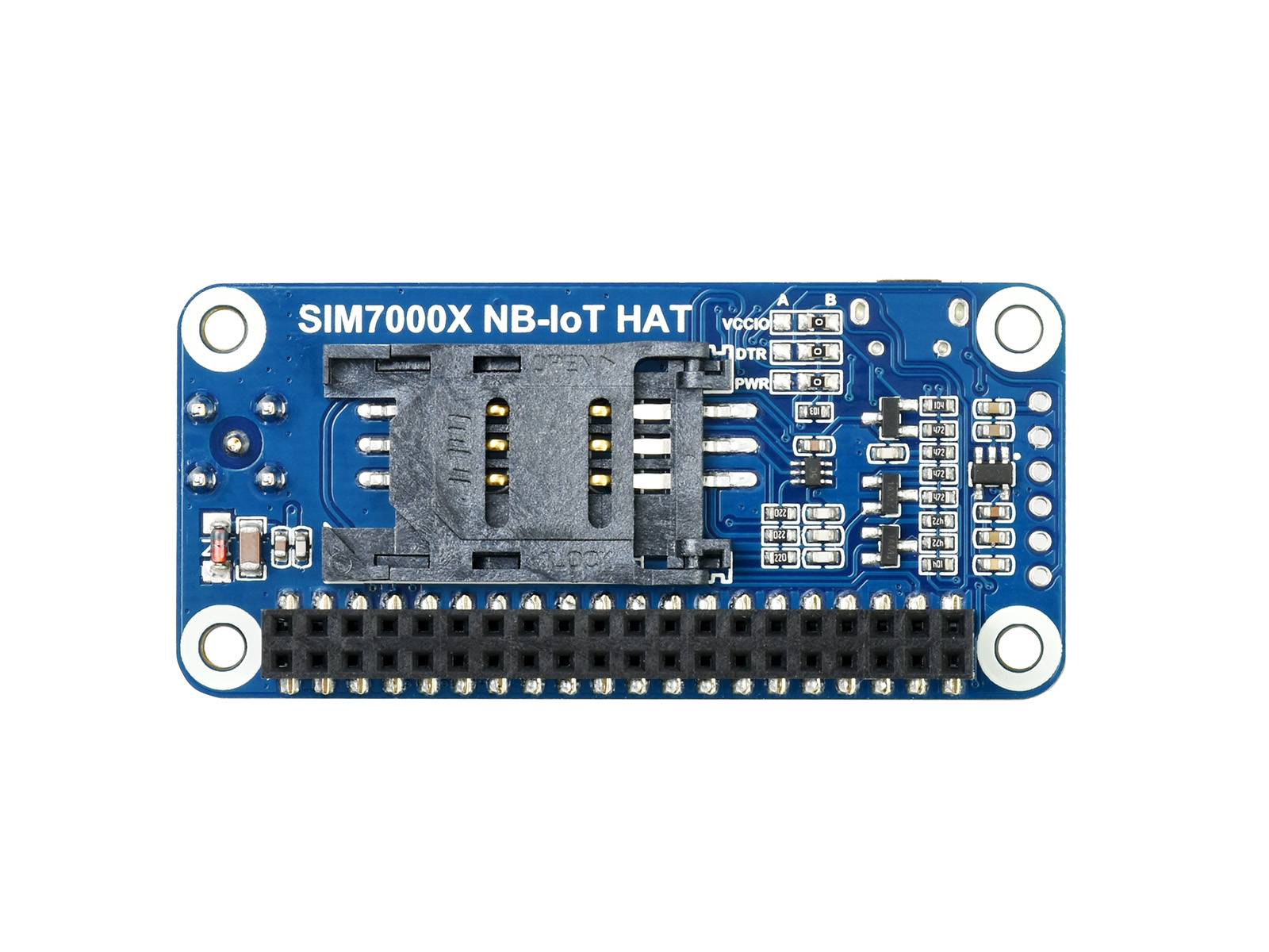 WaveShare SIM7000G NB-IoT Cat-M EDGE GPRS HAT for Raspberry Pi GNSS Global Band Support