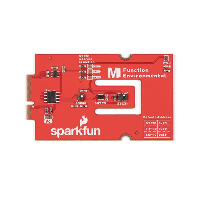SparkFun MicroMod Environmental Function Board SGP40 SHTC3 STC31