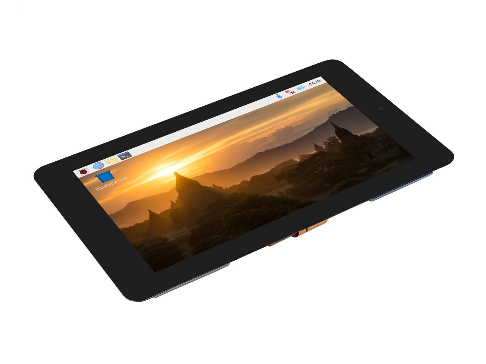 WaveShare 7inch Capacitive Touch Display for Raspberry Pi with 5MP Front Camera 800×480 DSI