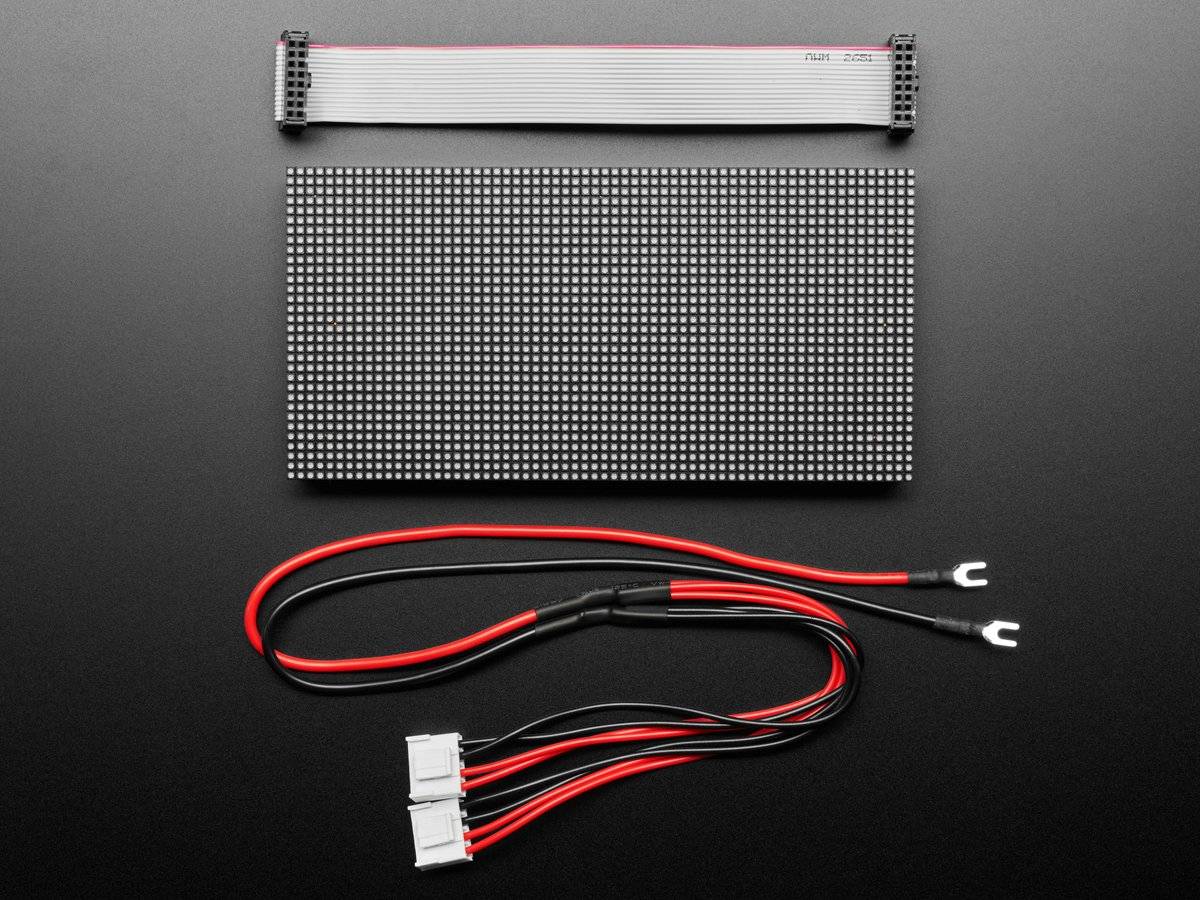 Adafruit 64x32 RGB LED Matrix - 2.5mm Pitch for Arduino Mega Raspberry Pi