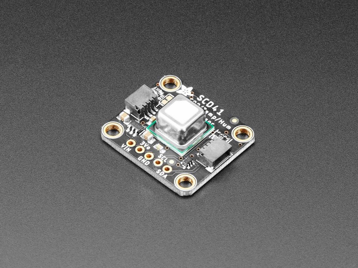 Adafruit SCD-41 NDIR CO2 Temperature and Humidity Sensor STEMMA QT Qwiic 5190