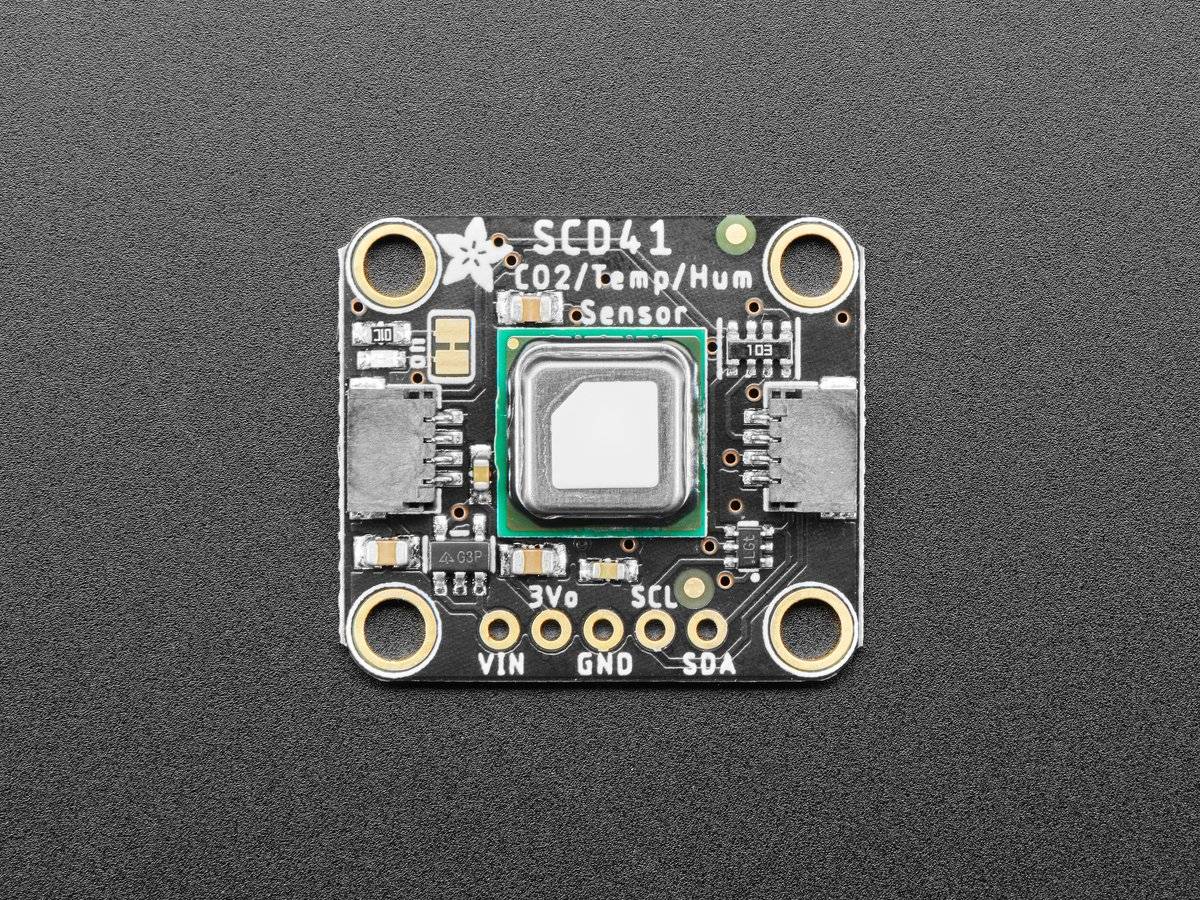 Adafruit SCD-41 NDIR CO2 Temperature and Humidity Sensor STEMMA QT Qwiic 5190