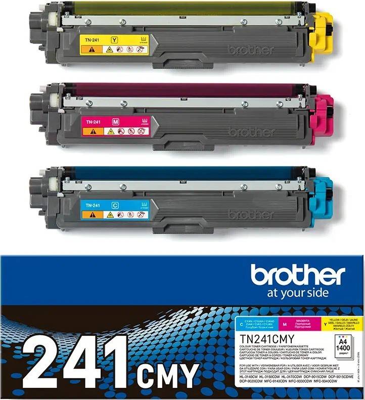 Brother Multipack 3-Farben TN-241CMY