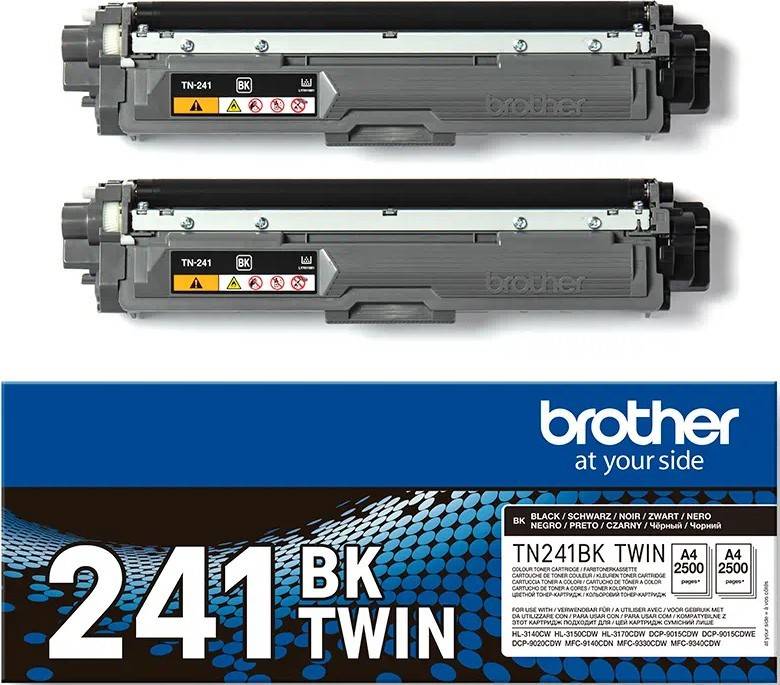 Brother Toner TN-241BKTWIN