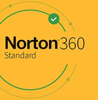 SYMANTEC - Norton 360 Standard - Box-Pack (1 Jahr) - 1 Gerät, 10 GB Cloud-Speicherplatz