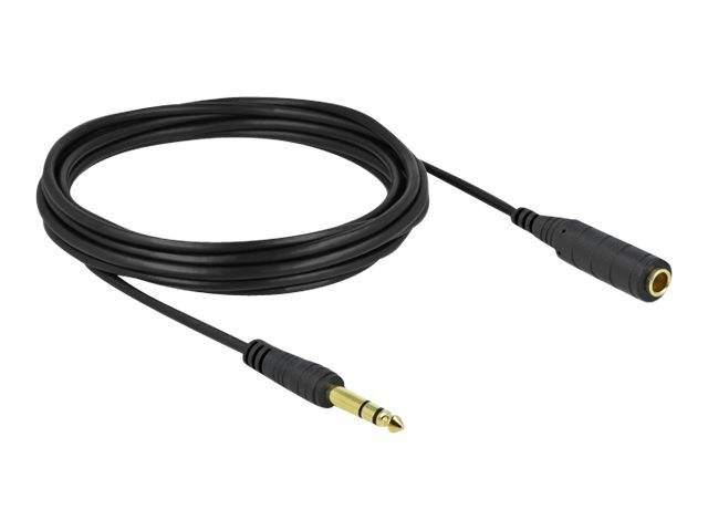 Delock - Audioverlängerungskabel - Stereostecker männlich bis Stereostecker weiblich