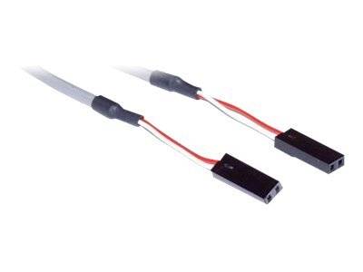 INLINE - Audiokabel intern - digital - 2pol Stecker / Stecker - 0,9m