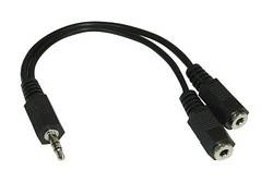 InLine - Audio-Splitter - Stereo Mini-Klinkenstecker (W)