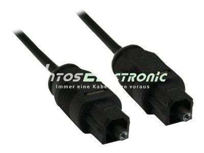 InLine - Digitales Audio-Kabel (optisch) - TOSLINK männlich bis TOSLINK männlich