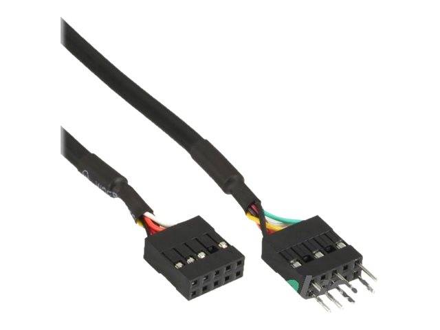 INLINE - Audiokabel Verlängerung intern - für HD audio und AC97 - 0,4m