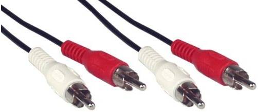 InLine - Audiokabel - RCA x 2 (M) bis RCA x 2 (M)