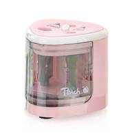 Peach PO102 - Elektrischer Bleistiftspitzer - Rose - Weiß - 1,2 cm - 6 mm - Akku