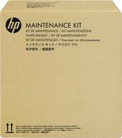 HP-Warteset-Verpackungsbox mit mehrsprachigem Produktetikett und Handhabungspfeilen am unteren Ende