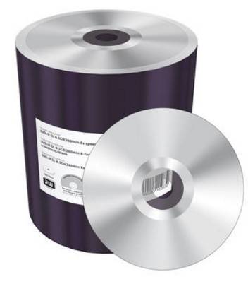 MediaRange - 100 x DVD+R DL - 8.5 GB 8x - Spindel