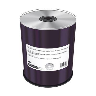 MediaRange MRPL606-C, DVD+R DL, 120 mm, Druckbar, Tortenschachtel, 100 Stück(e), 8,5 GB