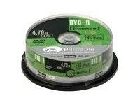 Intenso - 25 x DVD-R (G) - 4.7 GB 16x - mit Tintenstrahldrucker bedruckbare Oberfläche
