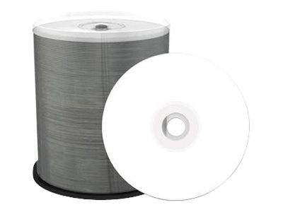 MEDIARANGE Inkjet Fullsurface-Printable - 100 x DVD+R