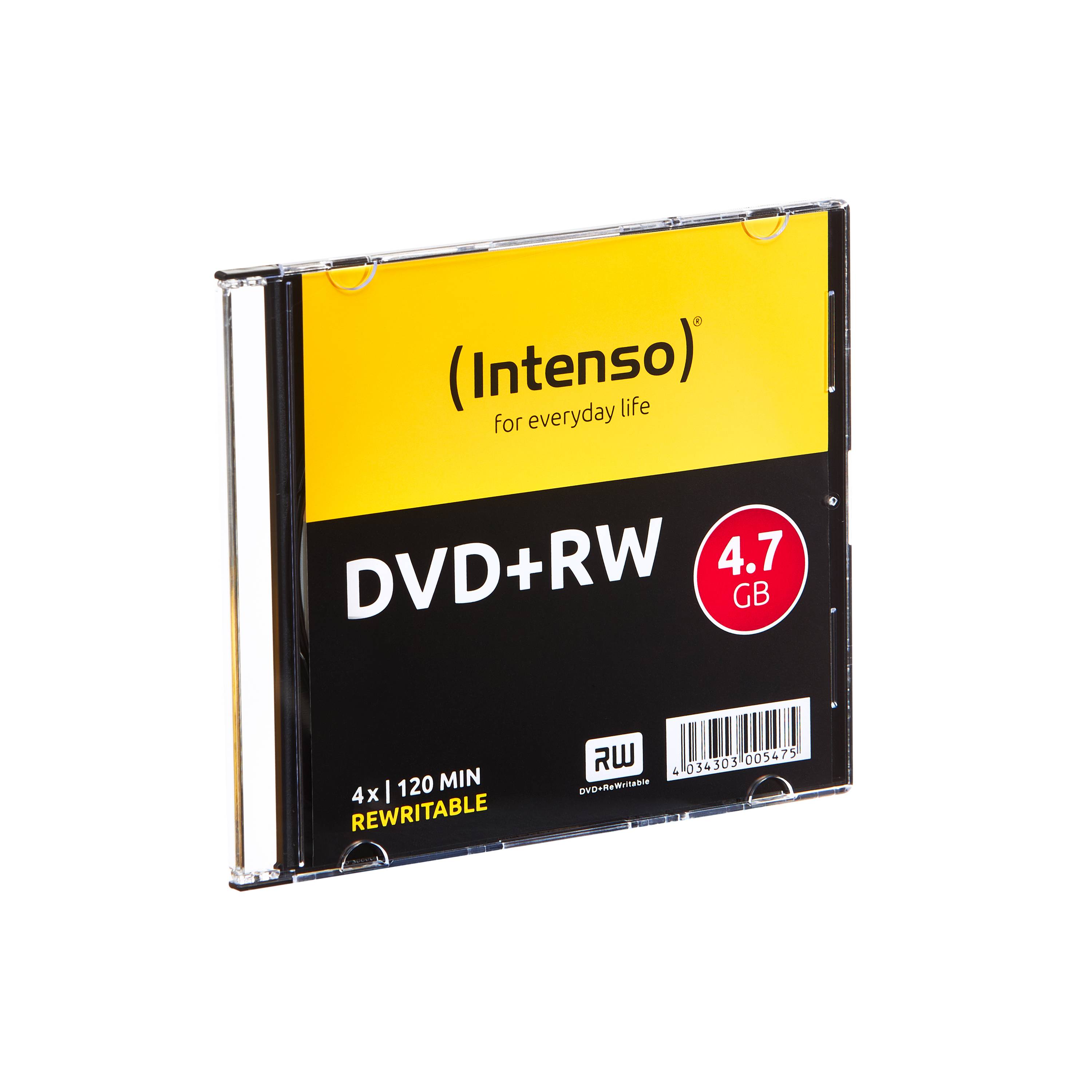 Intenso - 10 x DVD+RW - 4.7 GB (120 Min.) 4x