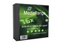 MediaRange - 5 x DVD+R - 4.7 GB (120 Min.) 16x
