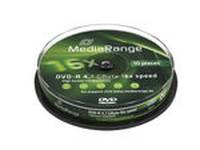 MediaRange - 10 x DVD-R - 4.7 GB (120 Min.) 16x