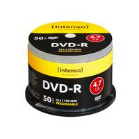 Intenso 50 x DVD-R (G) - 4.7 GB (120 Min.) 16x