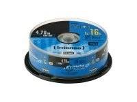 Intenso - 25 x DVD+R - 4.7 GB 16x - Spindel