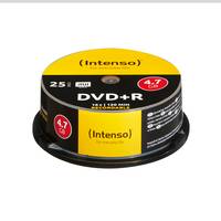 Intenso - 25 x DVD+R - 4.7 GB 16x - Spindel