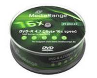 MediaRange - 25 x DVD-R - 4.7 GB (120 Min.) 16x