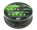 MediaRange - 25 x DVD-R - 4.7 GB (120 Min.) 16x