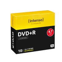 Intenso - 10 x DVD+R - 4.7 GB 16x - Slim Jewel