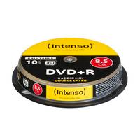 Intenso - 10 x DVD+R DL - 8.5 GB (240 Min.) 8x