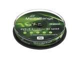 MediaRange - 10 x DVD+R - 4.7 GB (120 Min.) 16x