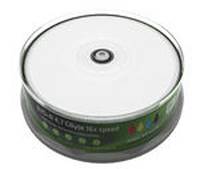 MediaRange Inkjet Fullsurface-Printable - 25 x DVD+R