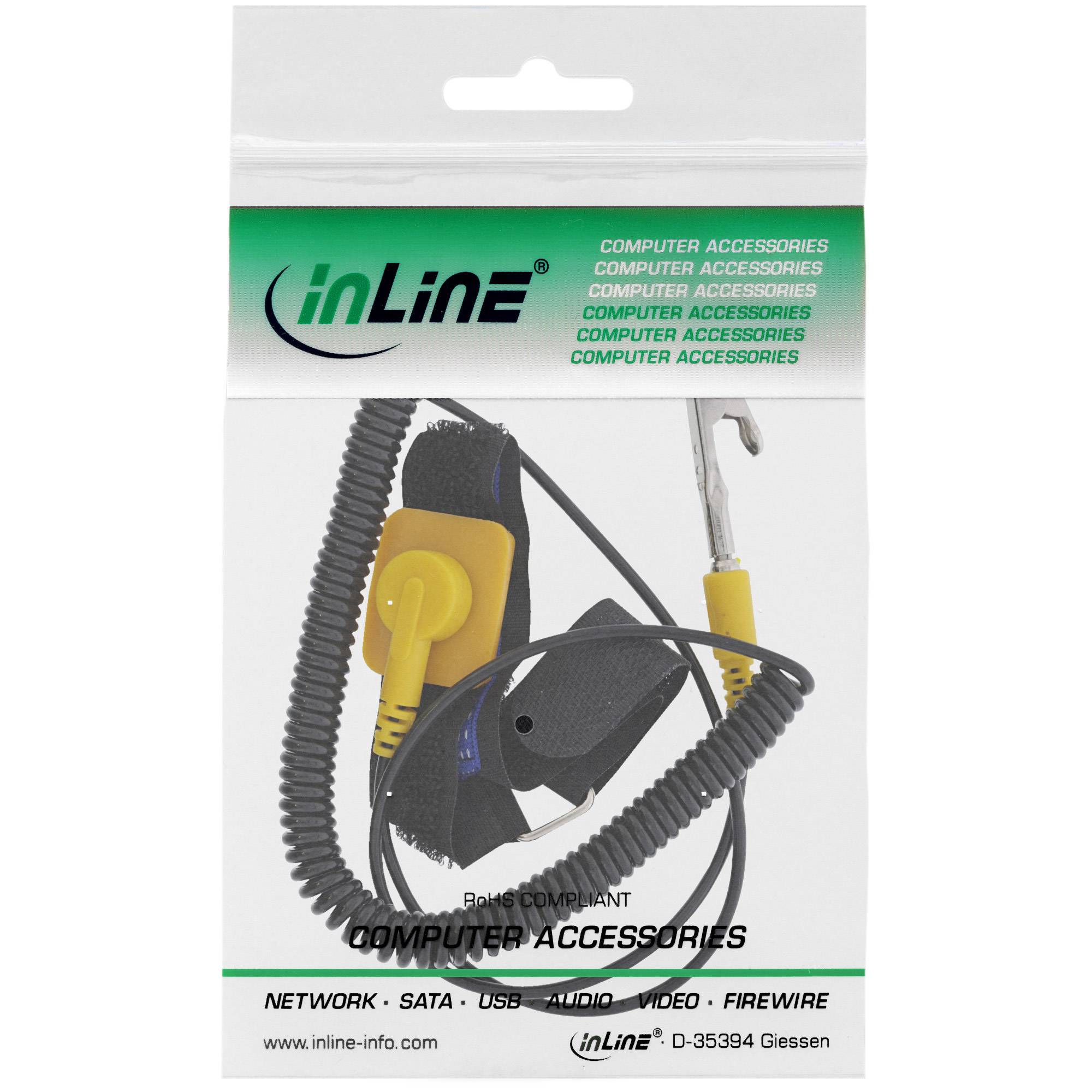 INLINE - Antistatik Handgelenk Manschette