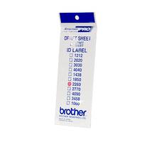 Brother id2260 - 22 x 60 mm 12 Etikett(en) Stempeletiketten