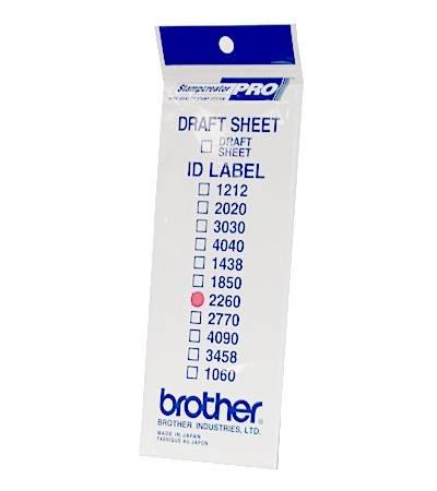 Brother id2260 - 22 x 60 mm 12 Etikett(en) Stempeletiketten