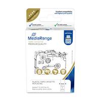 MEDIARANGE Kunststoff-Schriftbandkassette - für/ersetzt Brother® TZ-211/TZe-211
